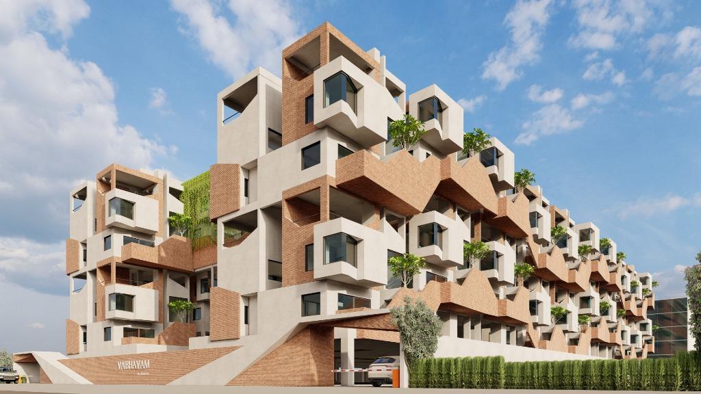 Horizon Villaments Concept — Front Elevation